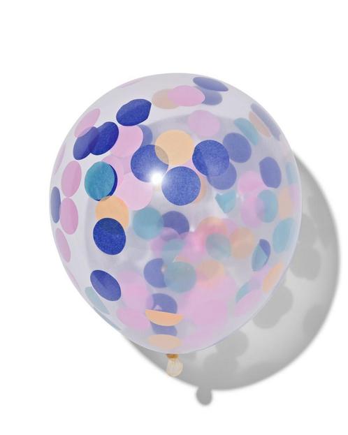 HEMA Confetti ballonnen - 6 stuks, Hobby en Vrije tijd, Feestartikelen, Nieuw, Verzenden