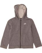 NIKE Boys Standard Fit Zip Hoodie Sweater 8-9 Years Small, Verzenden, Nieuw