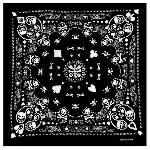 Fako Fashion® - Bandana - Hoofddoek - Sjaal - Skull /, Kleding | Heren, Mutsen, Sjaals en Handschoenen, Verzenden