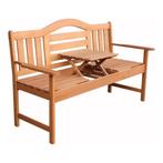 Nevada Tuinbank met Tafeltje 150cm Hardhout, Tuin en Terras, Verzenden, Nieuw, Hout