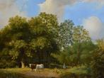 Willem Tjarda van Starkenborgh (1823-1885) - Paesaggio con, Antiek en Kunst