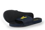 Lyle & scott Slippers in maat 40 Blauw | 10% extra korting, Slippers, Zo goed als nieuw, Lyle & scott, Verzenden