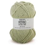 DROPS Merino Extra Fine Uni Colour - 26 pistache - Wol Gar, Ophalen of Verzenden, Nieuw