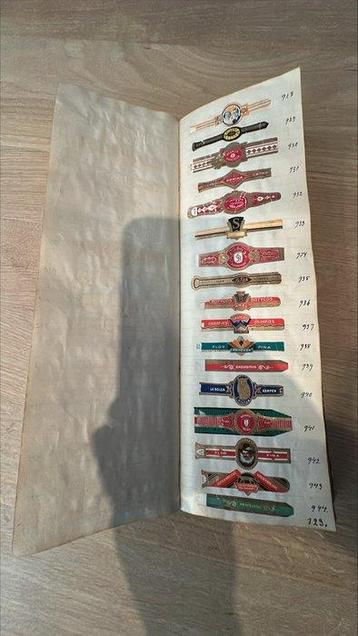 Zonder Minimumprijs - Sigarenbandje - Papier - (2037) beschikbaar voor biedingen