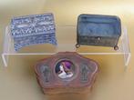 Sieraden / juwelenkist - Kist (3) - Messing, Verzilverd,
