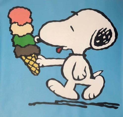 isem (1985) - Snoopy X summer ice cream, Antiek en Kunst, Kunst | Schilderijen | Modern