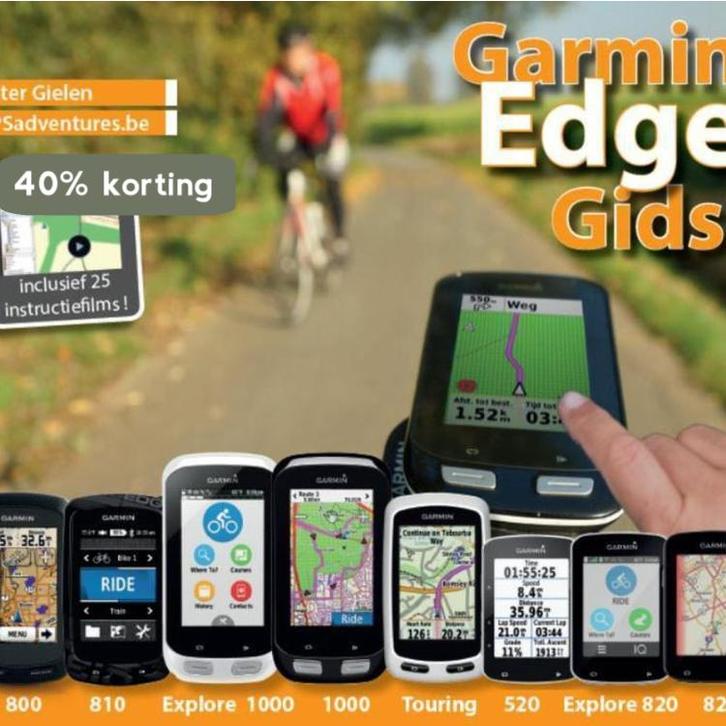 Garmin edge gids 1.0 / 1.0 / Garmin Gidsen / 2 9789491573033, Boeken, Reisgidsen, Zo goed als nieuw, Verzenden