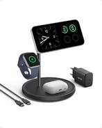 Anker - MagGo 3-in-1 Draadloze Oplader 15W - Voor iPhone,..., Verzenden, Nieuw