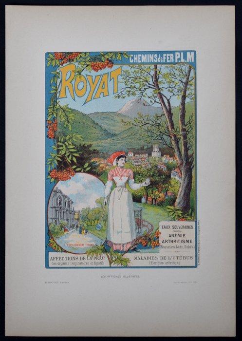 Gustave Fraipont (1849-1923) - Royat, Antiek en Kunst, Kunst | Designobjecten