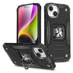iPhone 15 Plus Ring Armor Case met Magneet Zwart, Ophalen of Verzenden, Nieuw