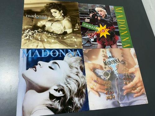 Madonna - 4 x Album Collection - Diverse titels - LP albums, Cd's en Dvd's, Vinyl Singles