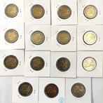 België. 2 Euro 2005/2023 (15 coins) (Zonder Minimumprijs)