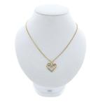 10 Krt. Hanger van een dubbel hart met diamant | 0,08 ct., Sieraden, Tassen en Uiterlijk, Antieke sieraden, Ophalen of Verzenden