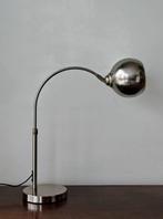 Gebogen tafellamp - Tafel / Bureau lamp - Metaal, Chroom -, Antiek en Kunst, Curiosa en Brocante