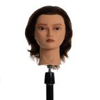 HeadsUp  Kappershoofd Kim  Bruin Haar  15 cm, Sieraden, Tassen en Uiterlijk, Uiterlijk | Haarverzorging, Verzenden, Nieuw