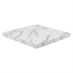 voorgeboord vierkant tafelblad met marmereffect | 4,8(h)..., Verzenden, Nieuw in verpakking