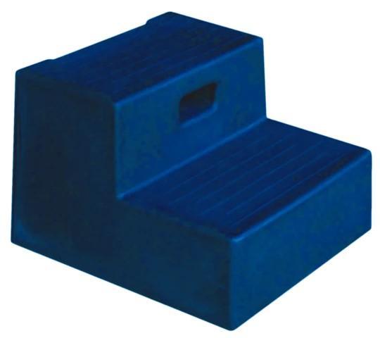 Opstaphulp 2 treden - blauw, Zakelijke goederen, Agrarisch | Werktuigen, Ophalen of Verzenden