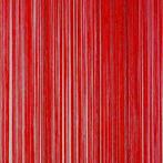 Deurgordijn draadje gordijn draadjes gordijn 100x250cm ROOD, Nieuw