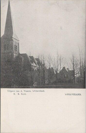 S GRAVELAND - R. K. Kerk, Verzamelen, Ansichtkaarten | Nederland, Verzenden