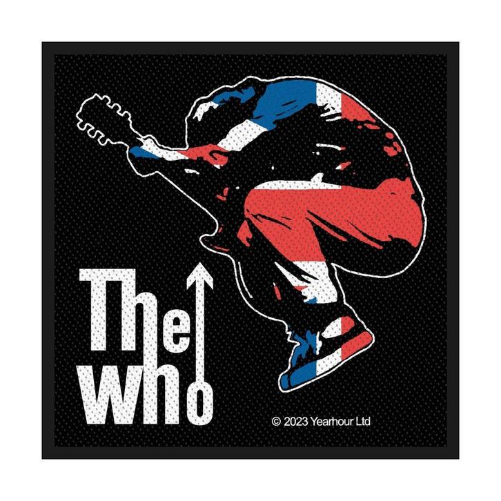 The Who - Pete Jump - patch, Verzamelen, Muziek, Artiesten en Beroemdheden, Kleding, Nieuw, Ophalen of Verzenden