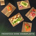 Ontbijtplankjes - Broodplankjes ontbijt - Snijplankjes - 23x, Huis en Inrichting, Keuken | Keukenbenodigdheden, Verzenden, Zo goed als nieuw