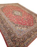 Groot Perzisch tapijt Kashan 400x300 wollen vloerkleed Iran, Huis en Inrichting, Stoffering | Tapijten en Kleden, Bruin, 200 cm of meer