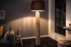 Handgemaakte vloerlamp ROUSILIQUE 180cm zwarte drijfhoutlamp, Huis en Inrichting, Lampen | Vloerlampen, Nieuw, Ophalen of Verzenden