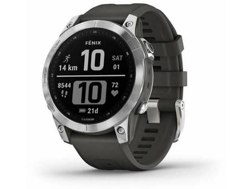 Garmin fnix 7 Zilver (Grafiet), Huis en Inrichting, Woonaccessoires | Overige, Zo goed als nieuw, Verzenden