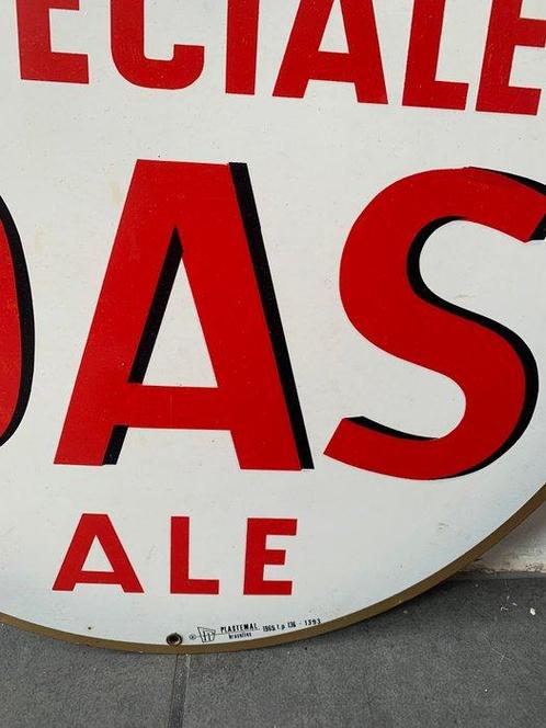 Reclamebord - Metaal, speciale das ale 1965, Antiek en Kunst, Antiek | Wandborden en Tegels