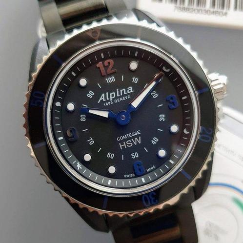 Alpina - Comtesse Horological Smartwatch Lady - AL-281BS3V6B, Sieraden, Tassen en Uiterlijk, Horloges | Heren