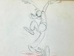 Walt Disney - Vintage Goofy productietekening. - Made by, Verzamelen, Disney, Nieuw
