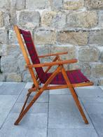 Stoel - Hout, Textiel - Vouwstoel