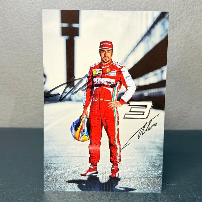 Ferrari - Formula 1 - Fernando Alonso - 2013 - Fankaart, Verzamelen, Automerken, Motoren en Formule 1