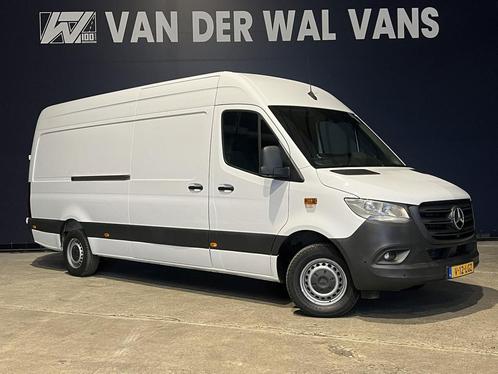 Zakelijke Lease |  Mercedes-Benz Sprinter 315 CDI 150pk L3H2, Auto's, Bestelauto's, Dealer onderhouden, Lease, Zwart, Handgeschakeld