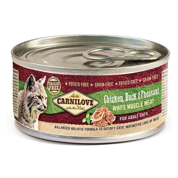 Carnilove Cans Chicken / Duck / Pheasant, Dieren en Toebehoren, Dierenvoeding, Verzenden