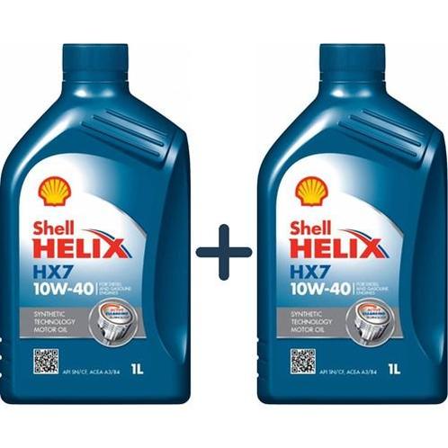 Shell Aanbieding: 2 X Helix Hx7 10W40 1L, Auto diversen, Onderhoudsmiddelen, Verzenden