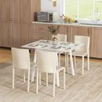 TRUUSK Opklapbare Eettafel - Voor 2-4 Personen - Van Hout -, Huis en Inrichting, Tafels | Eettafels, Verzenden, Nieuw