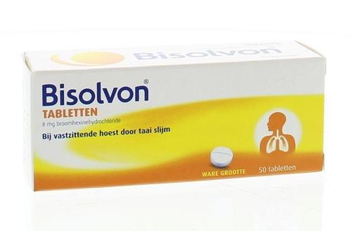 Bisolvon 8 mg - 50 tabletten, Diversen, Verpleegmiddelen, Nieuw, Verzenden