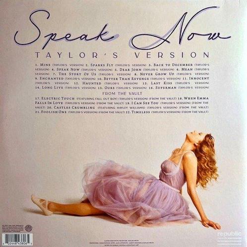 Taylor Swift - Speak To Me (Taylors Version) - 3 x LP album, Cd's en Dvd's, Vinyl Singles