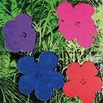 Kunstdruk Andy Warhol - Flowers C. 1984 60x60cm, Huis en Inrichting, Woonaccessoires | Schilderijen, Tekeningen en Foto's, Verzenden