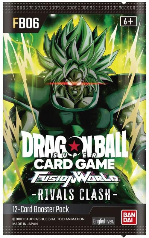 Dragon Ball SCG - Fusion World 06 - Rivals Clash Boosterpack, Hobby en Vrije tijd, Verzamelkaartspellen | Overige, Nieuw, Verzenden