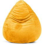 BeanBag Softy XL - Mosterd, Huis en Inrichting, Zitzakken, Verzenden, Nieuw