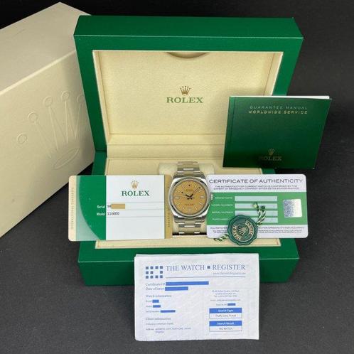 Rolex - Oyster Perpetual - 116000 - Unisex - 2016, Sieraden, Tassen en Uiterlijk, Horloges | Heren