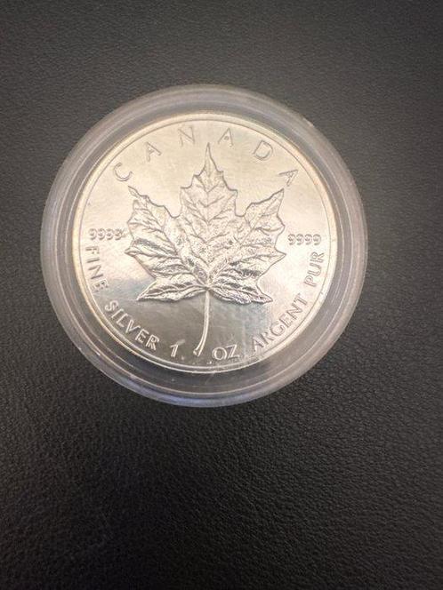 Canada. 5 Dollars 1994 Maple leaf 1 Oz (.999) (Zonder, Postzegels en Munten, Munten | Europa | Niet-Euromunten