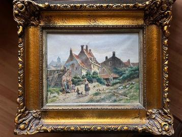 Jan Elias Kikkert (1843-1925) - Zicht op Leiden beschikbaar voor biedingen