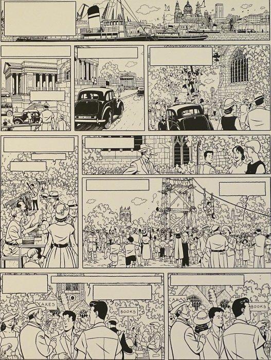 Juillard, André - 1 Offset Print - Blake et Mortimer - 2000, Boeken, Strips | Comics