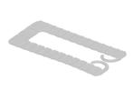 Uitvulplaatjes 1mm 60x30mm wit (100 Stuks), Doe-het-zelf en Verbouw, Isolatie en Afdichting, Ophalen of Verzenden, Nieuw