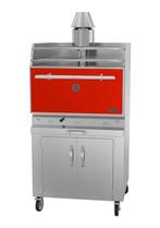 GGM Gastro | Houtskool - Houtskool grilloven - 920mm - met |, Verzenden, Nieuw in verpakking, Overige typen