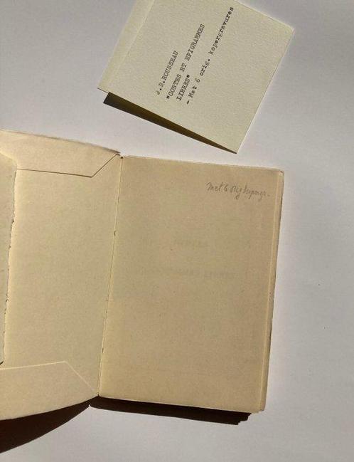 J.-B. Rousseau / Fernand Mitton / Gaston Nick - Contes et, Antiek en Kunst, Antiek | Boeken en Bijbels