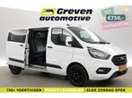 Ford Transit Custom 2.0 TDCI L2H1 DC Aut. Airco Cruise Cam, Automaat, Wit, Diesel, Nieuw